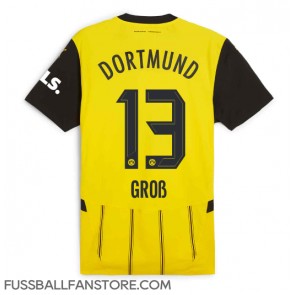 Borussia Dortmund Pascal Gross #13 Replik Heimtrikot 2024-25 Kurzarm